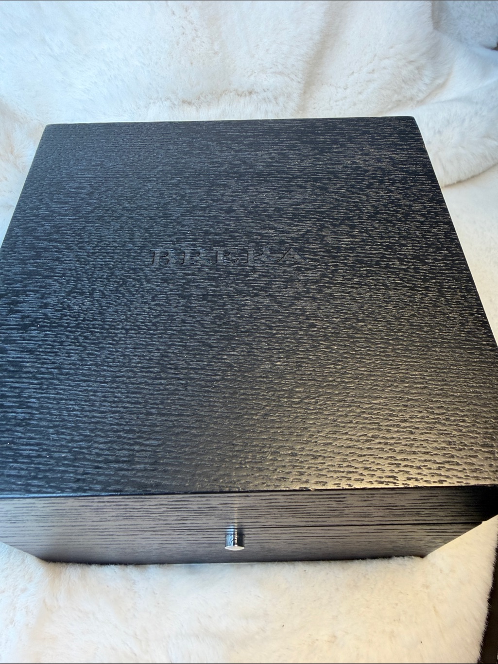 Black Mens Brera Watch Presentation Box